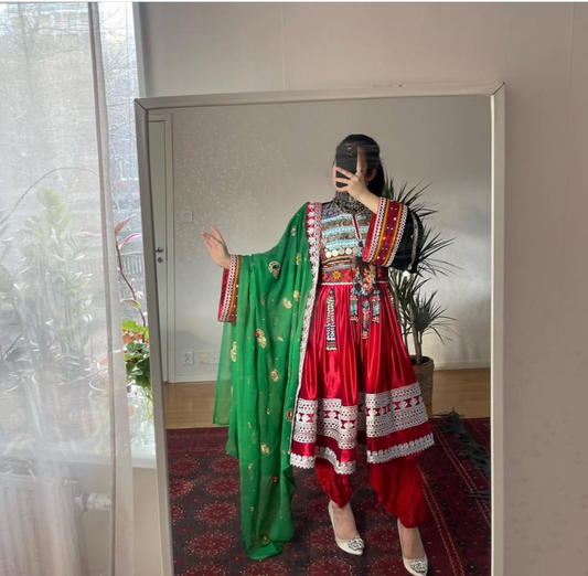 Traditional Afghan Dresses | Cherma